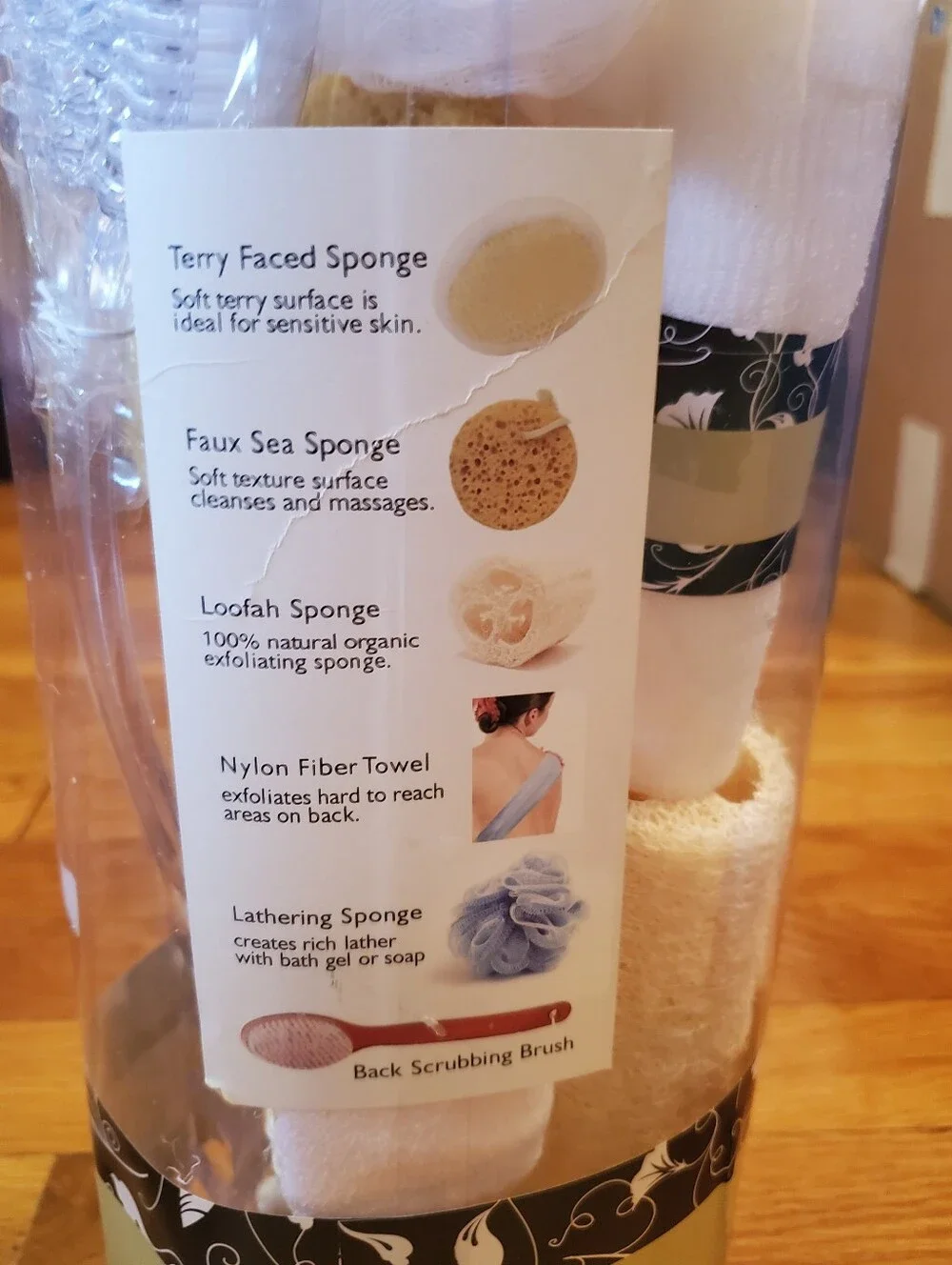 Bath & Body Kit with 6 Accessories